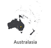 Australasia Map